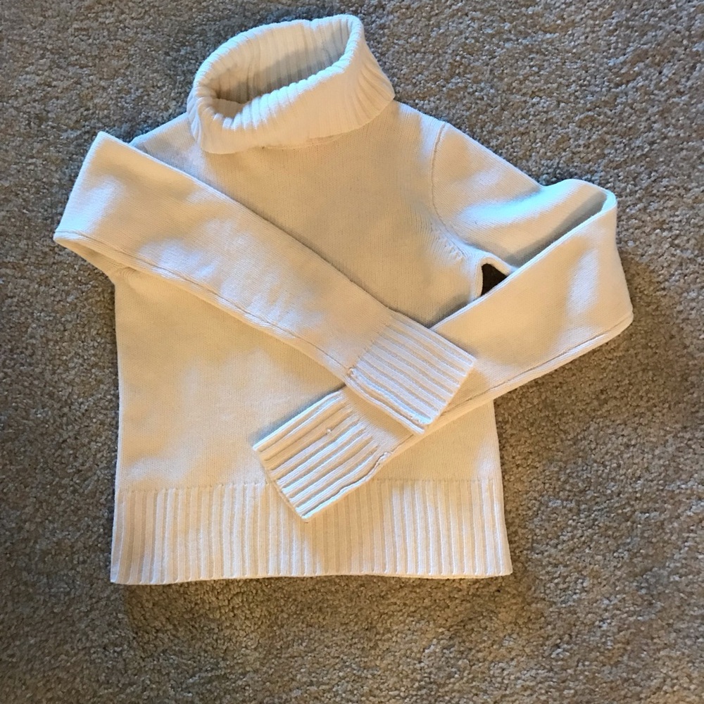 J crew thick turtle neck sweater